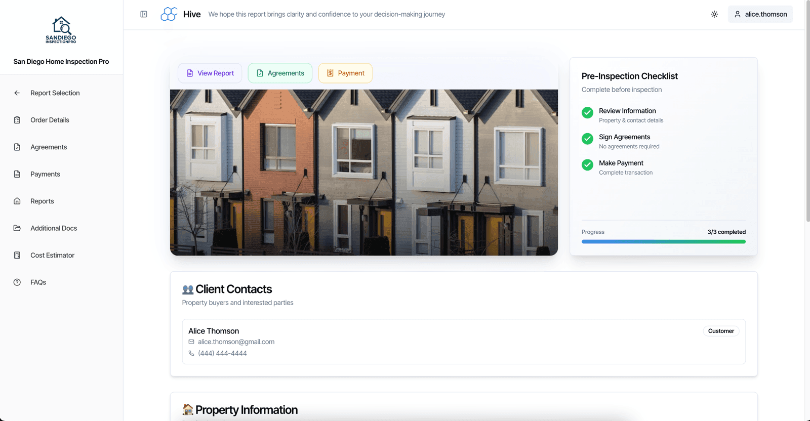 Features for Agent/Client Delight